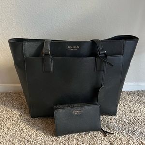 Kate Spade purse and matching wallet